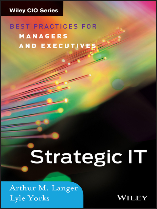 Title details for Strategic IT by Arthur M. Langer - Available